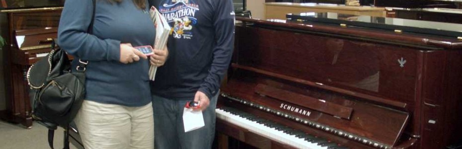 The Nelsons and their new Starr Piano