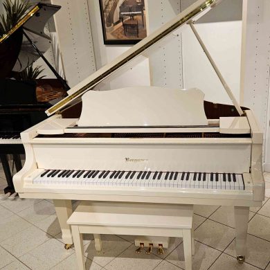 Bergmann TG-157 Ivory Polish Baby Grand